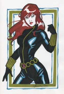 comicblah:  Black Widow by Amanda Conner