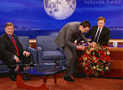 notyoda:  Jim on Conan. [x] 