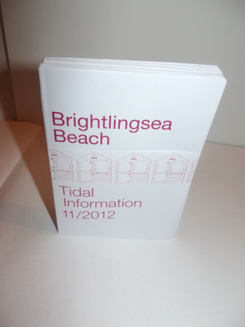 A small observation project at Brightlingsea beach in Essex. Taking into account tidal observations 