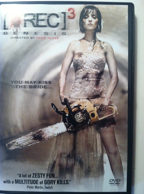 Thanks to Magnolia Pictures and the phenomenal Chase Whale for the copy of [Rec 3]. Make sure you fo