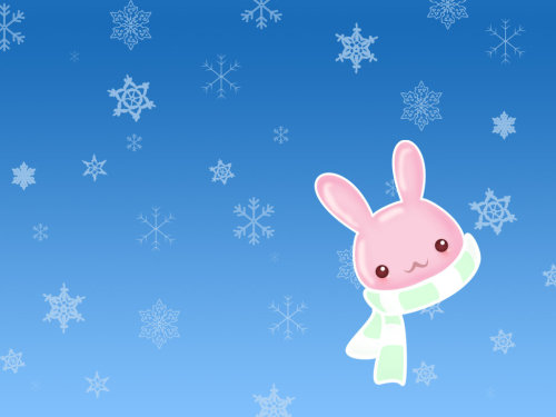 Holiday bunny wallpaper by Cherise aka limon-butterfly.
Follow Desktop Candy for more cute desktop wallpapers!