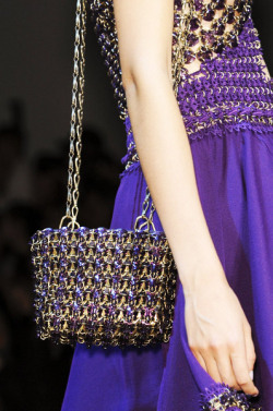  Hard Weave  Bag Trend for Spring Summer 2013. Paco Rabanne Spring Summer 2013.  