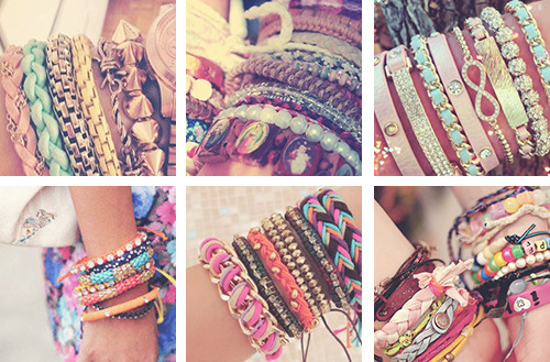 chanelhamblett:  42/∞ - my favourite things - Bracelets &amp; Bangles 