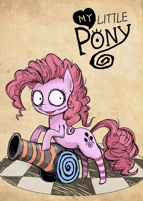 XXX Tim burton style MLP. photo