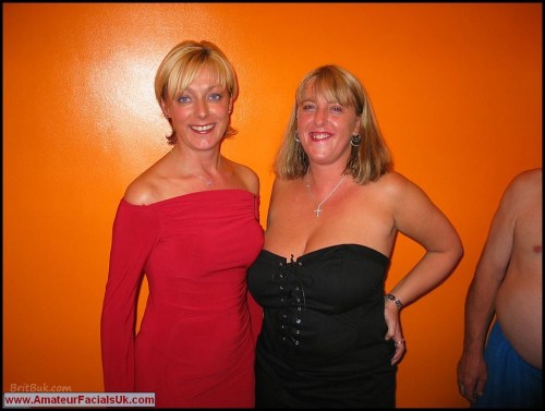 Two British Milfs Taking a CUM BATH together…. Great for the Skin!