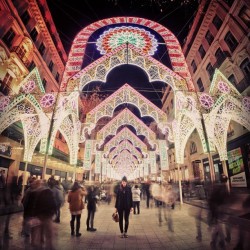 instagram:  Millions Drawn to Lyon’s Fête des Lumières  Want to see more dazzling luminescent art? Visit the #fêtedeslumières &amp; #fdl2012 hashtag pages.  Fête des Lumières, or the Festival of Lights, takes place in Lyon, France, every year