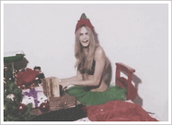 piperhalliwels:   Cara Delevingne for ‘Love Magazine Christmas Advent 2011’ 