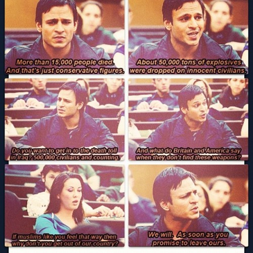 yeahgoodluckwiththat:  This will forever be my favorite scene in Kurbaan. Take some damn notes. 👏 #kurbaan #bollywood #islam #war #debate #hyfr (at Brentwood At Sugarloaf) 