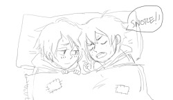 From a &ldquo;what if&rdquo; convo with Ono about Deimos and Cain being tiny babies! SNORE