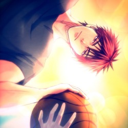 hikari-etsuko:  Kagami x Kuroko ♥ Not my