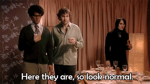 timew0ntmakethingsbetter:  The IT Crowd - The Dinner Party (02x04) 