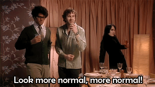 timew0ntmakethingsbetter:  The IT Crowd - The Dinner Party (02x04) 