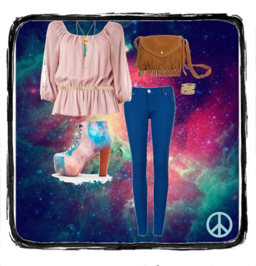 Psychedelic by bramirez8 featuring wet seal ❤ liked on Polyvore