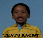 Só eu que acho que ele fala "SAFADA" ao invés de "THAT'S RACIST"?