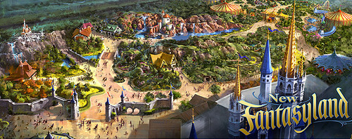 New whole area at Disneyworld's Magic Kingdom?!  Beauty and the Beast's castle!