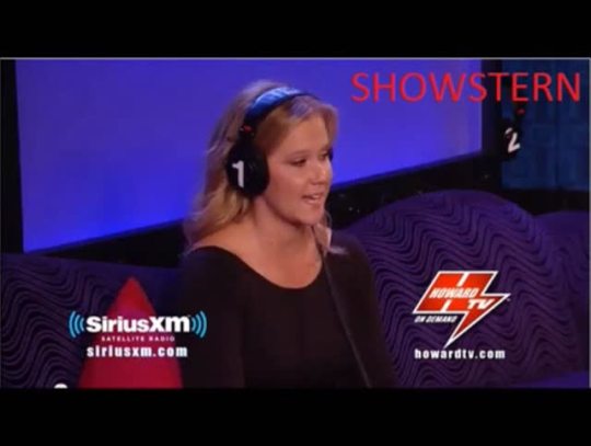 XXX fan-dong-o:  while on Howard Stern Amy Schumer photo