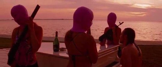 ruinedchildhood:  My favourite part of Spring Breakers: A violent montage set to