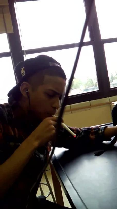 Smoking in class