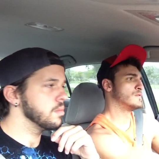 videohall:  How men and woman react to a surprise squirrel on the road. 