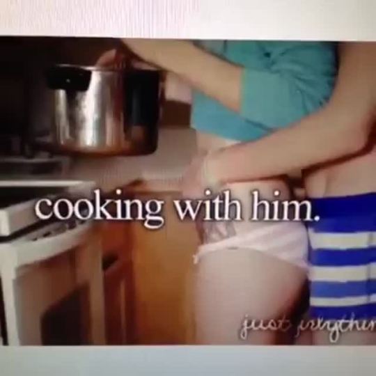 weloveshortvideos:  Cooking with him 