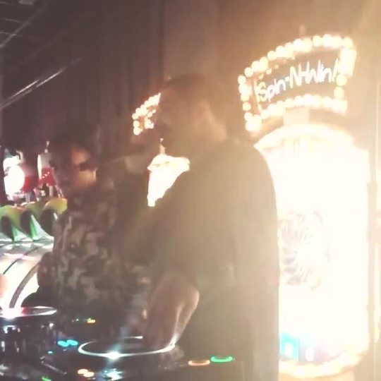 beyoncepromo:Drake speaking at BEYONCÉ album release party