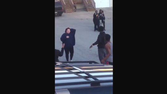 girlfights:  That’s what happens when you call a black person a n****r 
