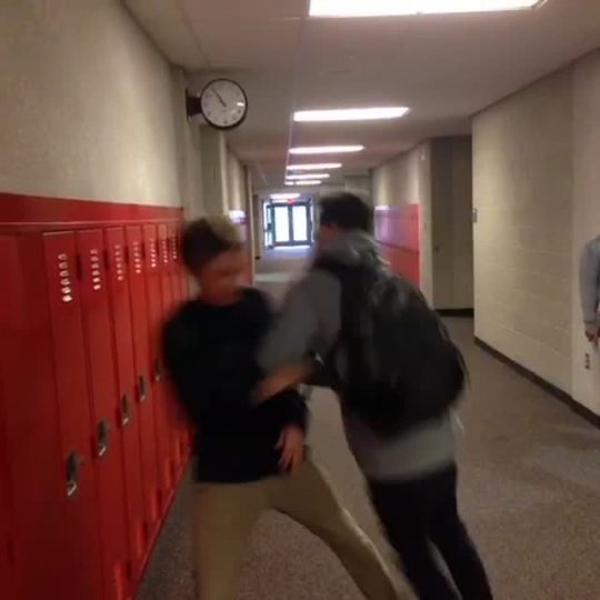 vinegod:  How you expect the first day of high school to be vs. how it really is