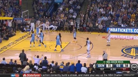 allthickwomen:  Andre Iguodala wasn’t so nice to Quincy Miller.