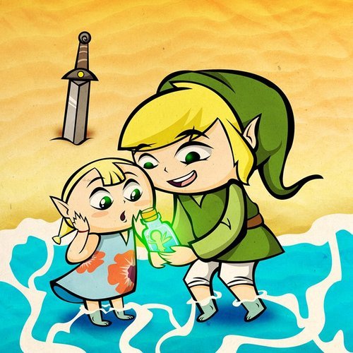 Toon Link by Audrey Wilson