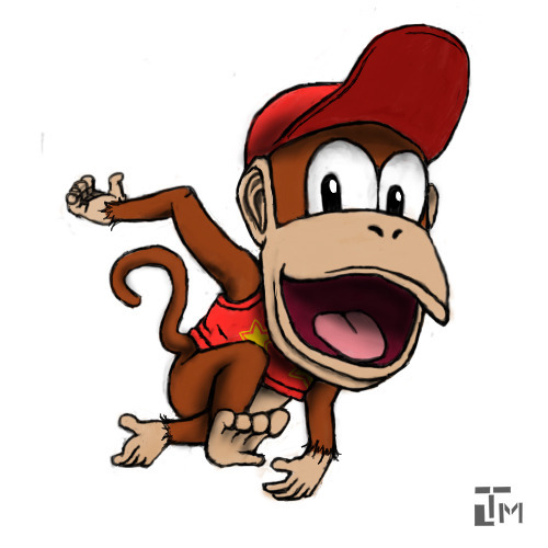 Diddy Kong by artnstuff