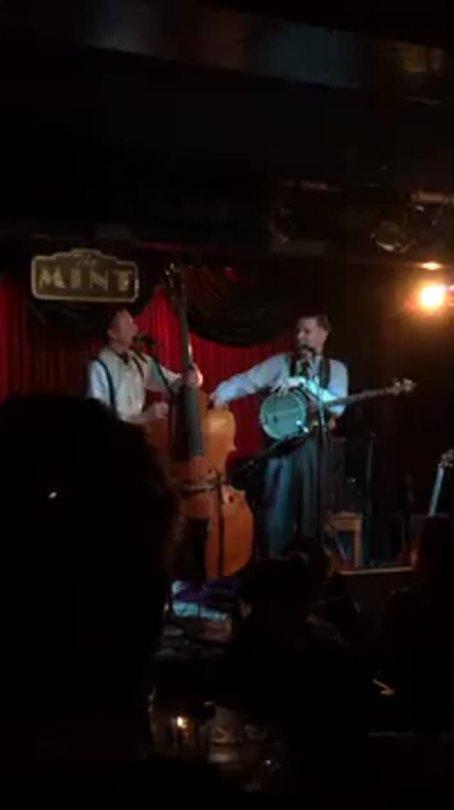 crackmccraigen: My good friends Andy Bean and Fuller “The Councilman” Condon of THE TWO MAN GENTLEMAN BAND were kind enough to play BEST FRIENDS FOREVER a song from the latest WOY episode, THE BUDDIES at their recent LA show at The Mint. My wife Lauren