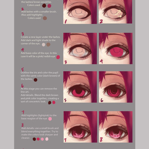 anime eye tutorial by mirukawa on deviantART