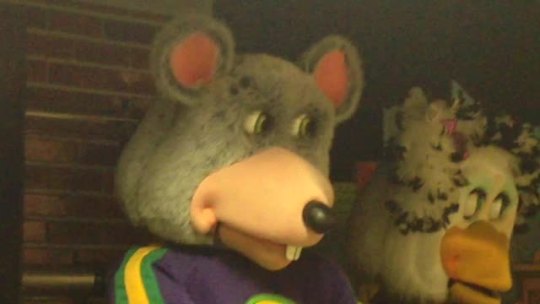 teamrocketrp:  Now I remember why I don’t go to Chuck E Cheese…   WTF