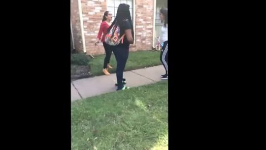 girlfights:  When you got a true friend lmao