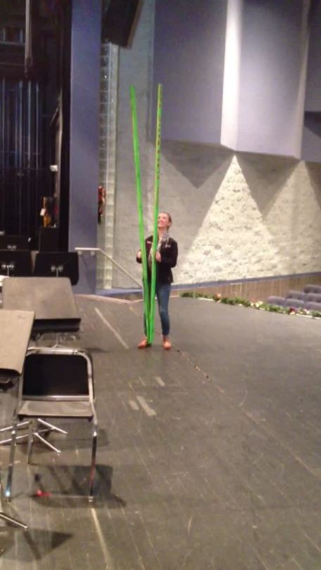 cutesader:  look at the slapstick my school’s auditorium manager made for sleigh