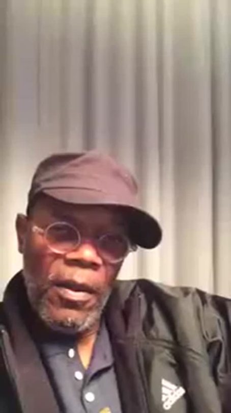 cagedlions:  SAMUEL L JACKSON CHALLENGES CELEBRITIES TO SUPPORT THE MOVEMENT AGAINST