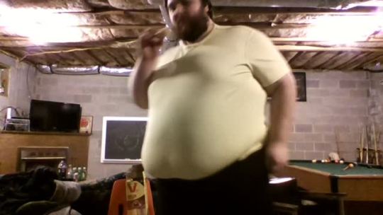 mothermunchies:  obese500:  anitah:  0nigum0:  0nigum0:  Eating some more donuts  Wow. Over 500 notes  Cutest ❤  beautifully big belly  This handsome man has made my fucking ovaries explode. Thank youuuuuu!!!!!  Sorry about your ovaries MM! You’re