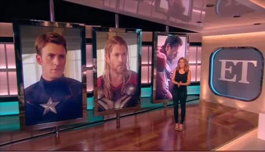 iwantcupcakes:ENTERTAINMENT TONIGHT: Behind the scenes of Avengers: Age of Ultron (2015).