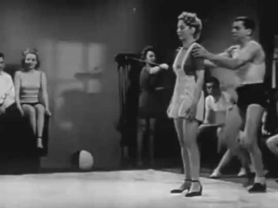 hiddenlacuna:  sweaterkittensahoy:  leaper182:  jenovaii:  littlekiwi37-archive:  nicole-coenen:  Women Self Defense in 1947  I’m not sure what’s the best part of this video: the fact that she’s in heels, the fact that she does the whole thing looking