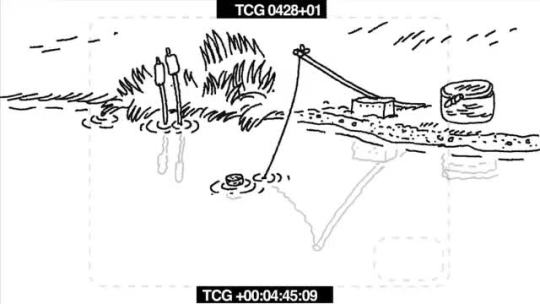 animatic clip from Graybles 1000 storyboard - Steve Wolfhardsupervising director - Andres Salaffanimatic timer - Oliver Akuinanimatic scanner - Tammy List—–premieres Thursday, May 7th at 7:30/6:30c on Cartoon Network