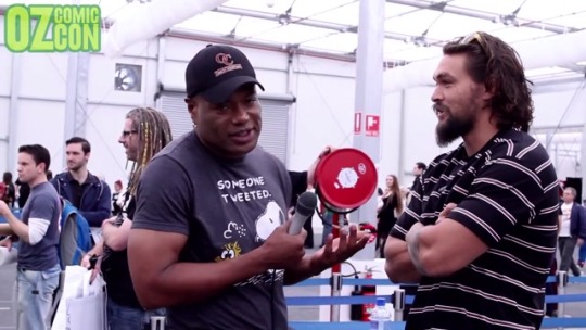 Chris Judge Interviews Jason Momoa Sydney Oz Comic Con 2014 