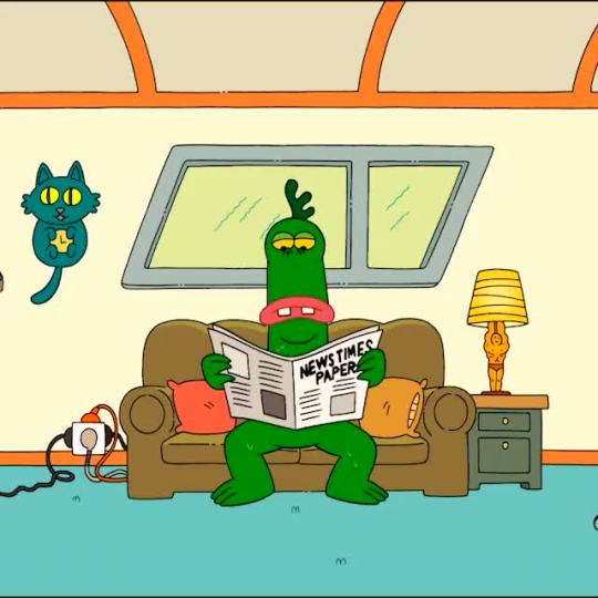 Cleaning the crib like a boss! Watch an all new Uncle Grandpa like a boss, tonight at 5/4c on Cartoon Network!