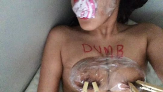 prettypatheticpiggy:  Edging again. I put my “panties deep in [my] cunt”…