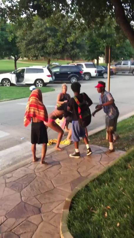 babypinkacrylicnails:  smidgetz:  bonafidepersonofshade:  In regards to McKinney, can we talk about how a grown ass woman fought a 14 year old girl. This woman got violent after the kids objected to her racist comments about how they should go back to