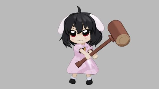 gs-mantis:  Tewi Test Animation