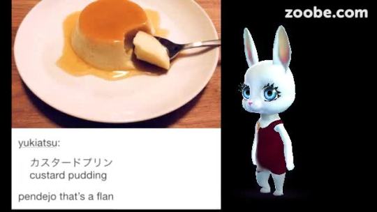 rabbitglitter:Pendejo, it’s a flan.