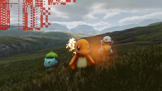 funnygamememes:    Pokémon in Unreal Engine 4  