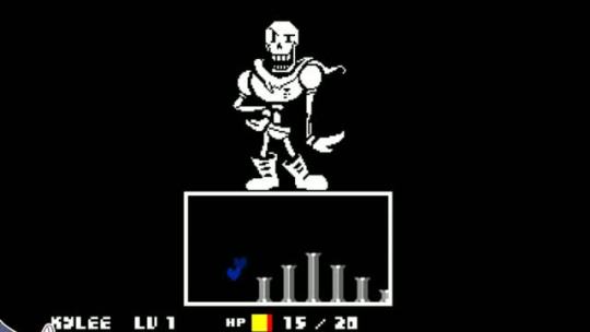 kyleehenke:  I WILL NEVER BE GOOD AT UNDERTALE   I don’t even know/play this game but this video is perfect.The silly music, the skeleton guy, the player’s struggled screams.I don’t know why I find this so hilarious.