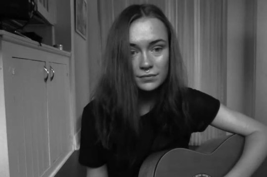 fortfox:   🐚 lil sad songs.   You should have a tag for all your singing  vids