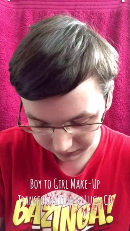 lucy-cd:  Lucy-CD | Boy to Girl Transformation Video  Hey everyone! I decided to